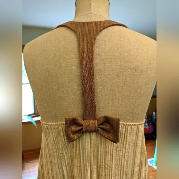 Weavers Tank top shimmer GOLD - Picture 6 of 7